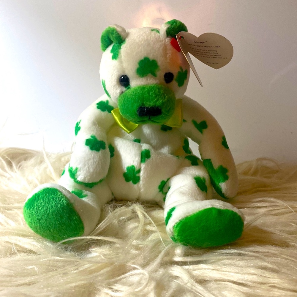 CLOVER" Ty Toys Beanie Baby